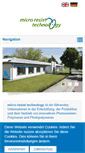 Mobile Screenshot of microresist.de